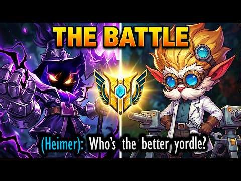 When the 10 MILLION MASTERY Heimerdinger faces Veigar....