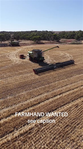 Air Seeder Operator Position Available in Midwest Australia
