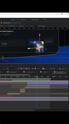 Before Vs After Motion Graphics Tutorial #shorts #motiongraphics #aftereffects