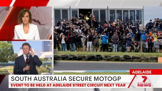 BREAKING: The Australian MotoGP will be hosted on the streets of Adelaide from next year, after almost three decades in Victoria. It is a huge coup for the state of South Australia. | 7NEWS Adelaide