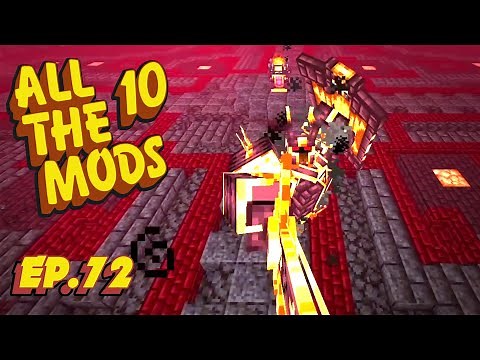 Fighting the Real Ignis Nether Cataclysm Boss ep.72 ATM10 All the Mods Minecraft Mod Pack