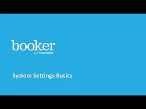 System Settings Basics