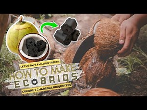 How to make ECOBRIQS Charcoal Briquettes?