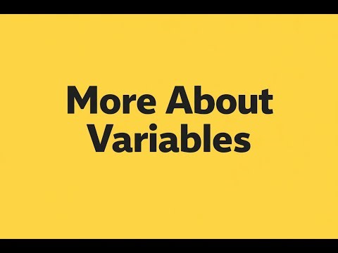 Variables (Session-5)