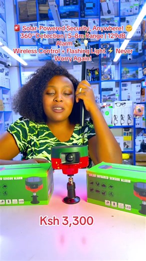 🚨 Solar-Powered Security, Anywhere! 🌞 360° Detection | 5–8m Range | 129dB Alarm 🔊💡 Wireless Control Flashing Light ⚡ Never Worry Again!#homesecurity #solaralarm #wirelessalarm #safetyfirst #kevicitech