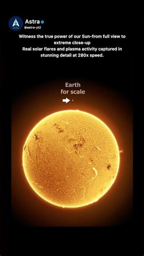 The Sun Like You’ve NEVER Seen Before | Real Solar Activity in Detail