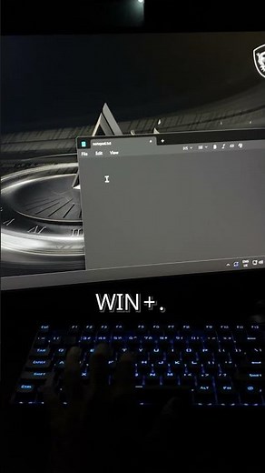 Emoji Shortcut on Pc (How to get emoji keyboard in system pc laptop windows) emoji keyboard
