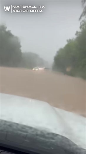 SCARY VIDEO: Torrential rain slammed parts of Texas on Wednesday, triggering flash flood warnings and leaving drivers in frightening, life-threatening situations. Some areas have recorded 5 to 6 inches of rainfall in just 24 hours—and more is on the way. Stay alert and never drive through floodwaters! | WeatherNation
