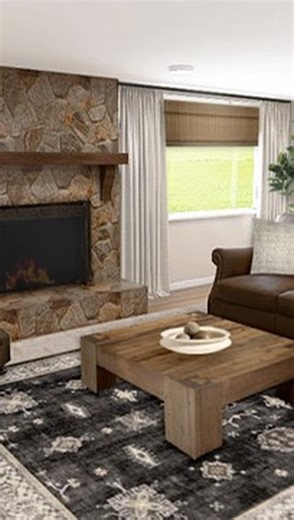  Welcome to the Listening Lounge  This basement transformation...