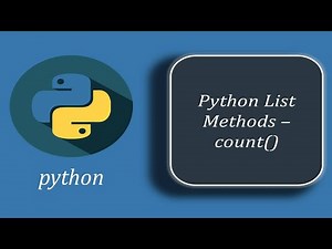 Python List Methods - count()