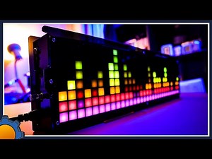 256 LEDs, clock and spectrum analyser in one kit!