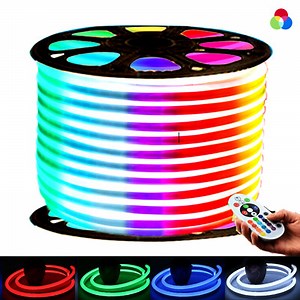 RGB Neon Flex LED Rope Strip Light IP65 Waterproof 220V 240V Outdoor Lighting UK  | eBay UK