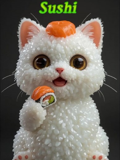 9 Food Cats Eating Themselves 🍕🍣 | Viral CAT EATING MEME Compilation 2025 . . What if the cutest baby cats were made of food... and actually ate themselves? 😹🍔🍓 In this ultra-realistic 16K compilation, watch 9 adorable food cats — from sushi to pizza, dumpling to chocolate — as they joyfully nibble on mini versions of their own delicious designs. Perfect for fans of AI-generated videos, funny cat animations, kawaii content, and food memes! This is the ultimate CAT EATING MEME for 2025. Don’