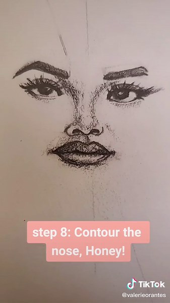 How to draw a baddie 🔥💋Step by step guide ✏ ft. Princess Mae #foryoupage #fyp #chicagoartist #drawingtutorial #drawing #princessmae
