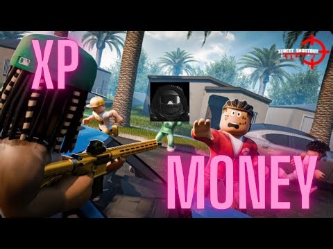 Roblox Street Shootout begginer guide how to earn money and xp fast