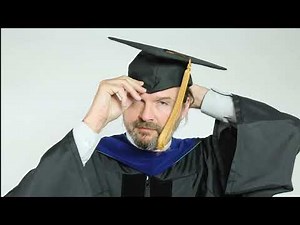 How to wear your Doctoral cap and gown