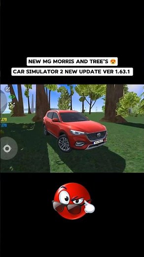 New Mg Morris and Tree's 😍 | car simulator 2 new update ver 1.63.1 | #carsimulator2 #shorts
