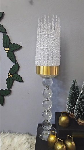 Another way to use Dollar Tree Icicle ornaments