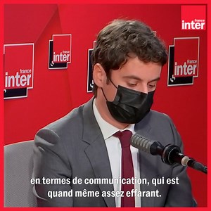 1.7M views · 19K reactions | Situation très tendue à l'école en raison du nouveau protocole sanitaire : un auditeur très ému interpelle Gabriel Attal sur la détresse des enseignants. Le porte-parole du gouvernement répond ⬇ | France Inter | Facebook