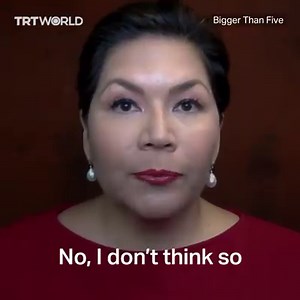 2.7K views · 49 reactions | Kimberly Teehee could become the Cherokee Nation's first delegate to the US Congress. She spoke with Bigger Than Five’s host Ghida Fakhry on why the post is more than just symbolic. Watch the full interview: https://youtu.be/x-gY_Jkrdus | TRT World | Facebook