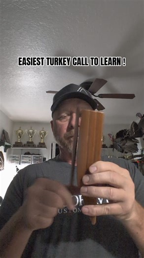 The easiest turkey call to learn! The box call! | Scott C. Ellis