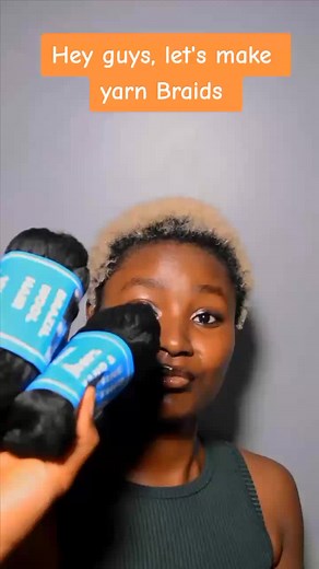 Yarn Braids Tutorial for Short Natural Hair