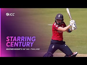 Heather Knight's starring century | WT20WC 2020
