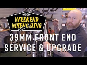 How to Service 39mm Front Forks : Spring Upgrade