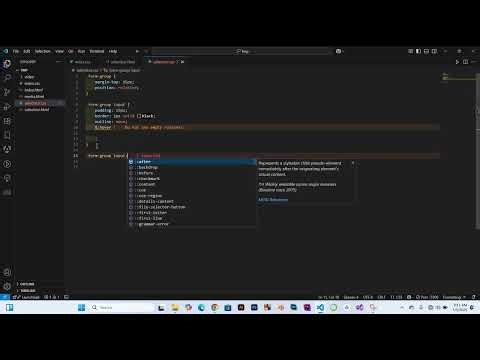 25 HTML et CSS en profondeur - Tp Input Avec Label Flottant 01