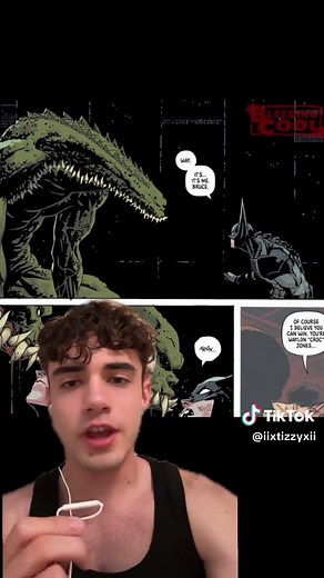 Batman Tames Killer Croc: A Kaiju Team-Up