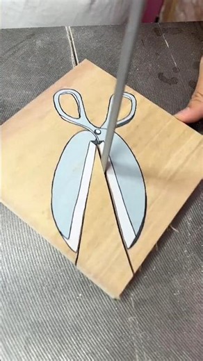 Dad Cut My Favorite Scissor Painting ✂️😭 But The Ending Is Shocking 😮 #shorts​ #viralshorts