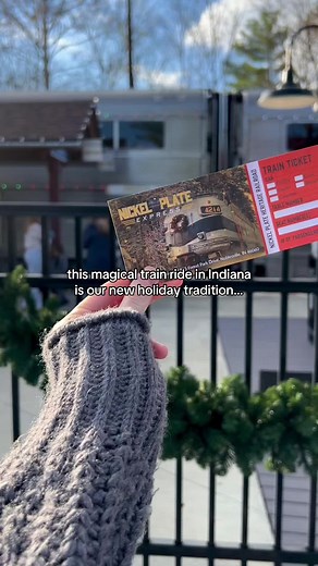 Discover the Magical Holiday Caboose Ride in Indiana