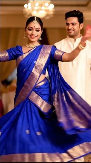 "Saree Mein Mohabbat 💕 | Romantic Dance With Her Husband Melts Hearts"