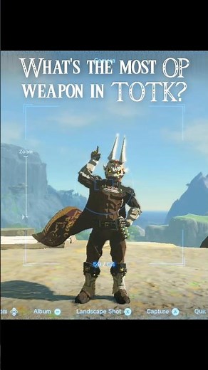 Royal Guard's Claymore + Molduga Jaw #zelda #tearsofthekingdom #totk #nintendo #gaming