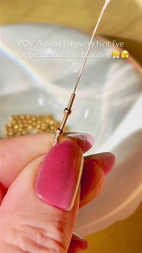 My head is spinning thinking about if he gave me this | Couple's Initial Morse Code Bracelet #shorts