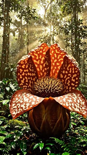 The World's Largest Flower🤯 #didyouknow #facts #sciencefacts