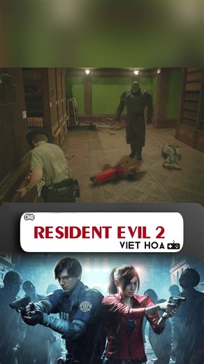 Không chơi được Re9 thì mình chơi tạm Re2 🐭 #reéidentevil2