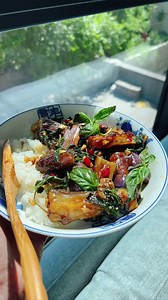 Thai takeout at home made easy! You'll fall in love with my Thai Basil Eggplant fast!https://iheartumami.com/thai-basil-eggplant/ Tender Chinese eggplants are stir-fried with spicy Thai chili peppers in a rich, subtly sweet garlic and basil sauce. It’s fast, easy, and bursting with deep Thai flavors. Perfect with a bowl of fluffy steamed rice. Better than takeout and so good. Don't miss it! . . . . #eggplantrecipes #thaibasileggplant #eggplantstirfry#betterthantakeout #glutenfree #mealprep | I H