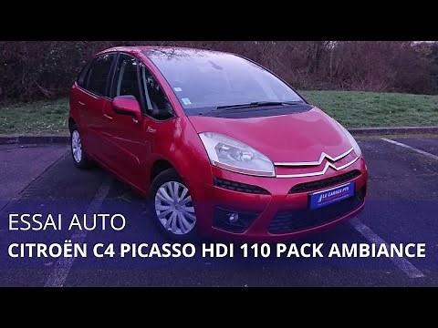 TEST CAR - CITROËN C4 PICASSO HDI 110 PACK AMBIANCE