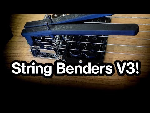 From Design to the Stage! Easy Installation String Benders for Lap Steel and Guitar.
