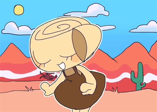 Shelly is a cutie pie what if I made an animation about her wanting to come back to what she one day was in an angst way🤔 #animation #shellydandysworld #dandysworld #roblox #angst