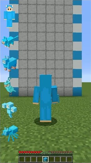 Minecraft Labubu jump 😍 #minecraft #shorts