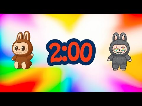 2-Minute Labubu Song Countdown Timer | Classroom & Party Fun