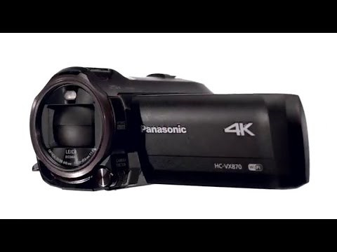 Panasonic HC-VX870K Overview - 4K Ultra HD Camcorder with Wireless Smartphone Twin Video Capture