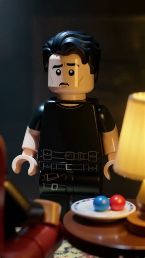 Red Pill or Blue Pill? LEGO Matrix Edition 🔴🔵 #shorts #lego #matrix