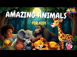 10 Amazing Animals Every Kid Must See 🐘 | Fun Animal Facts for Kids