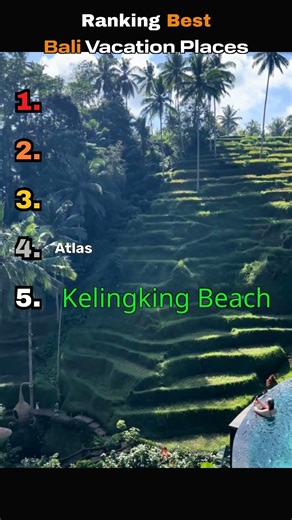 Ranking Bali Beaches That Surprised Us #bali #travel #shocking