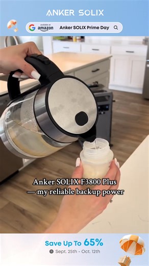 🏆 Best Portable Power Station ☀️ Up to 3,200W Solar Input ⛽️ Works with 240V Generators ⚡️ Plus Outage Power to Outlast | Anker SOLIX