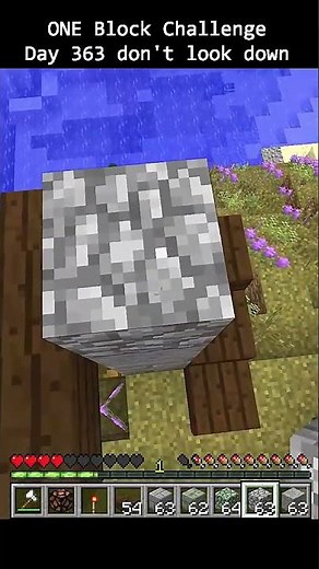 Day 363 Minecraft build challenge - ONE BLOCKS HOUSE BUILD in Minecraft 1.7