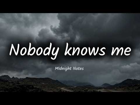Nobody Knows Me💔 | Midnight Notes + Lyrics